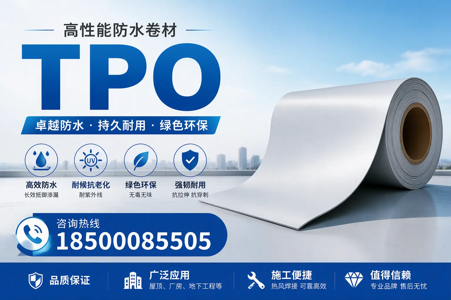TPO材料的环保特性及其在佛山的应用
